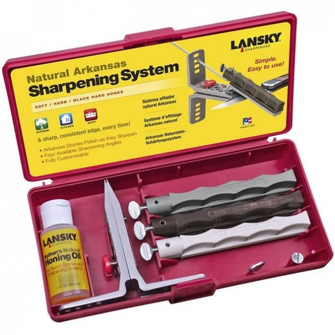 Точильная система LANSKY NATURAL ARKANSAS LKNAT Точильная система LANSKY NATURAL ARKANSAS LKNAT